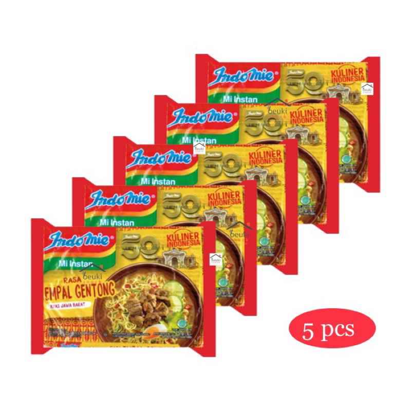 

INDOMIE EMPAL GENTONG 5PCS