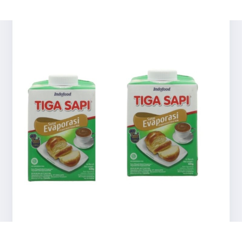 

Indofood Tiga Sapi Evaporasi Susu Porosi (2pcs)