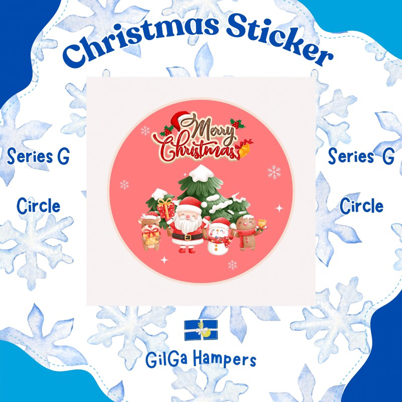 

Circle | Christmas Series Sticker (Harga/1pc sticker)