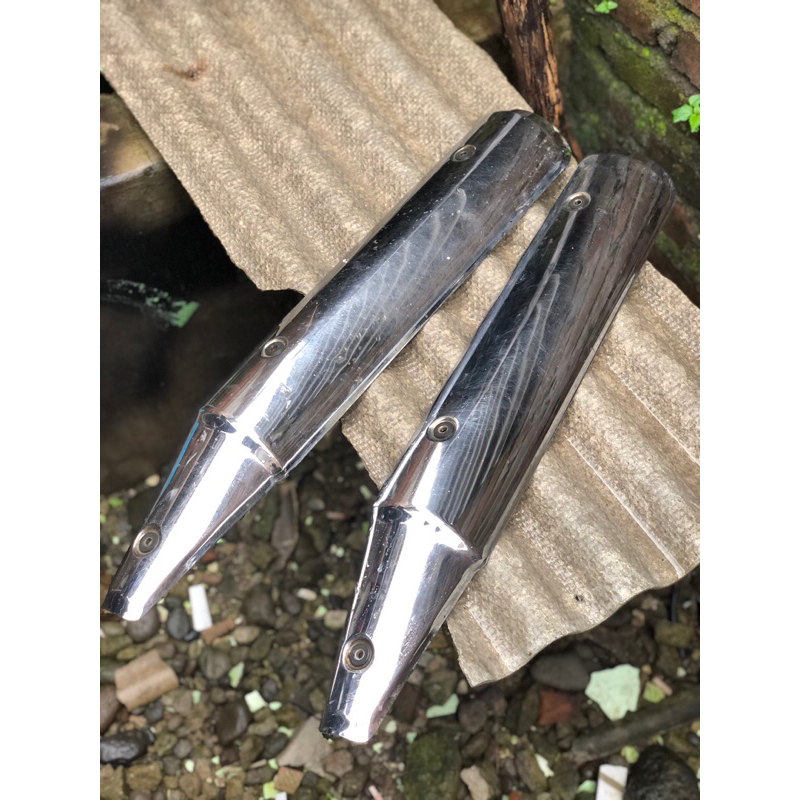 COVER KNALPOT MP MEGAPRO PRIMUS ORIGINAL UTUH COPOTAN MOTOR