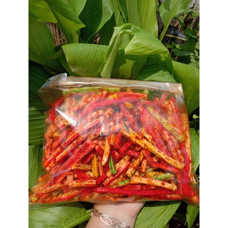 

Seblak Kerupuk Beton Pedas Daun jeruk 250gram