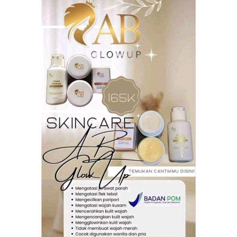 Sepaket Glow Up by AB Skincare Original BPOM