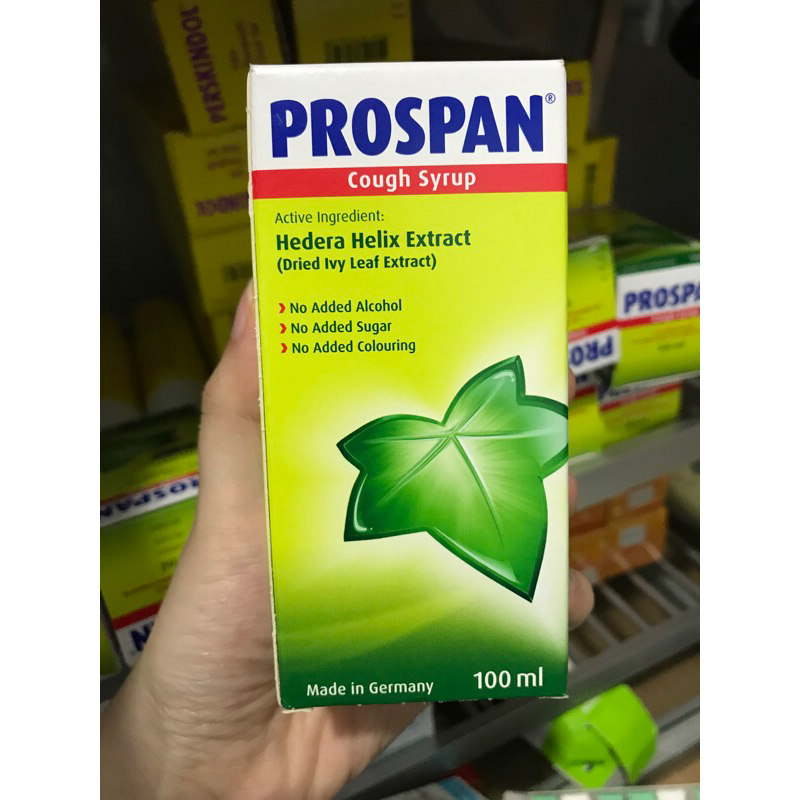 PROSPAN COUGH SYRUP 100ML OBAT BATUK SIRUP PROSPAN MALAYSIA GERMANY JERMAN