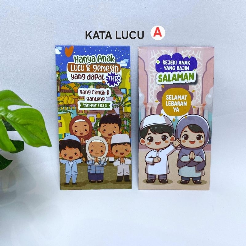 

Amplop Lebaran 2025 Unik Aesthetic 1 pack ( isi 10 pcs ) Uang dilipat Sekali
