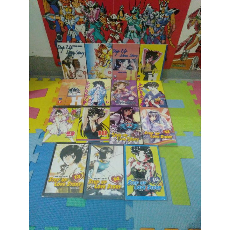 komik full set tamat futari ecchi step up love story segel