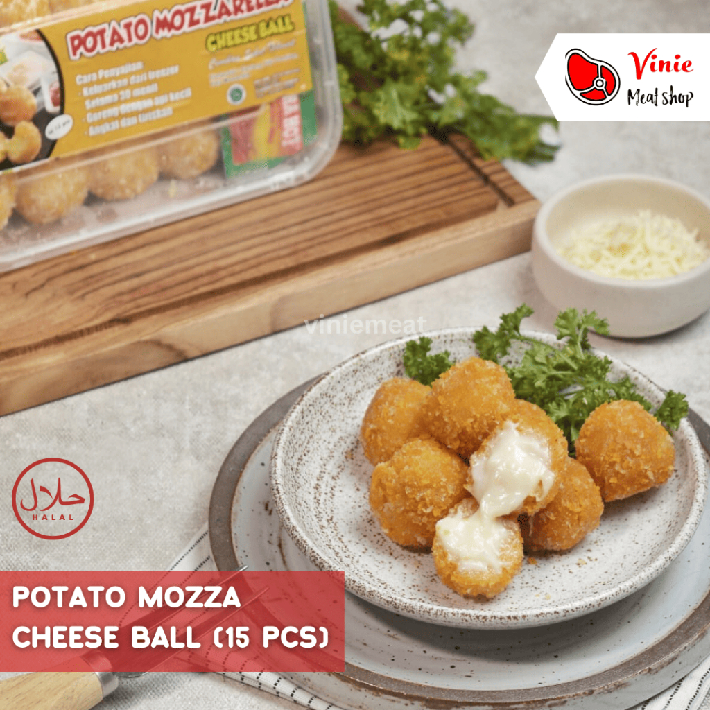 

Potato Mozzarella Cheese Ball isi 15 pcs