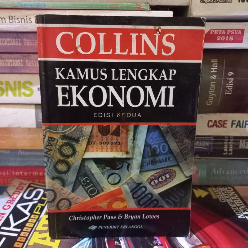 BUKU KAMUS LENGKAP  EKONOMI BY COLLINS (ORIGINAL)