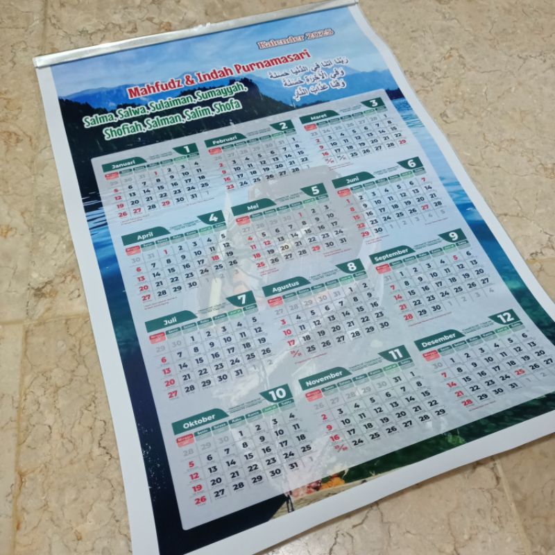 

kalender masehi custom nama