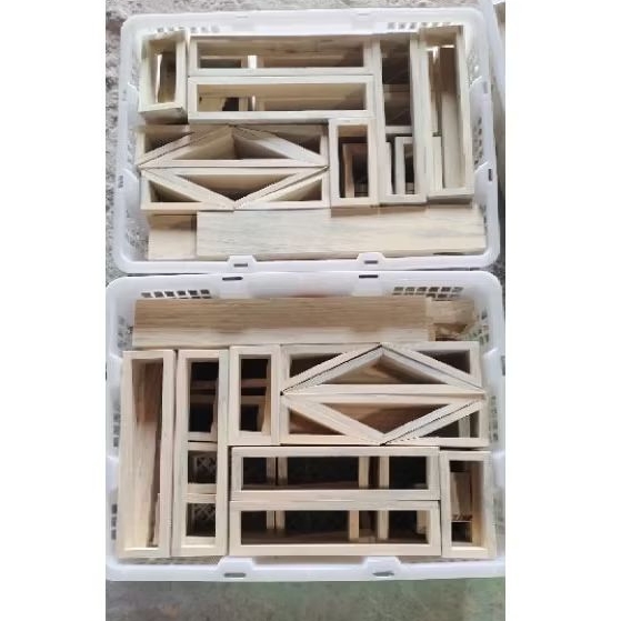 Balok berongga Kayu pinus