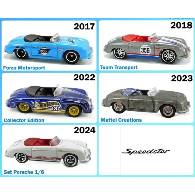 Hot Wheels PORSCHE 356 SPEEDSTER