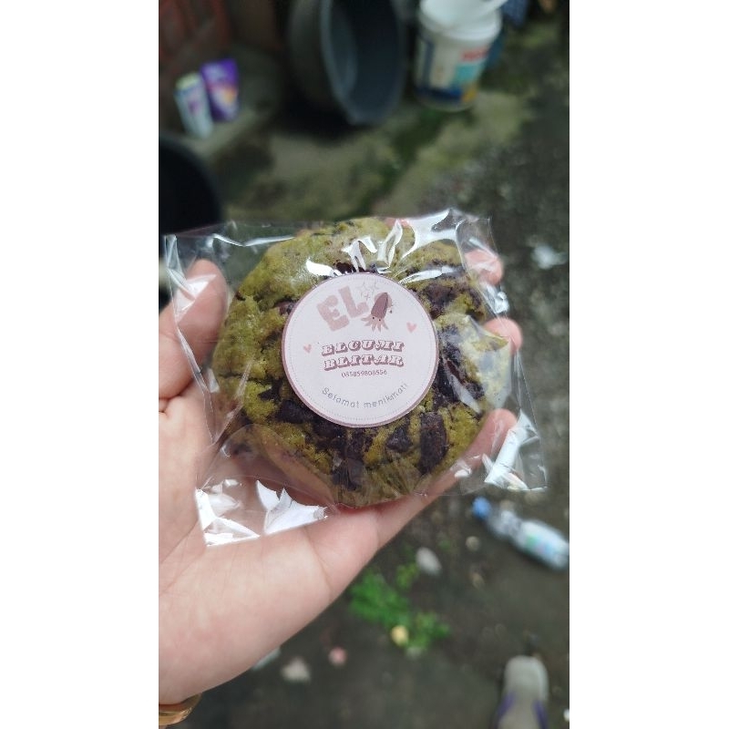 

Matcha Choco Soft Cookies