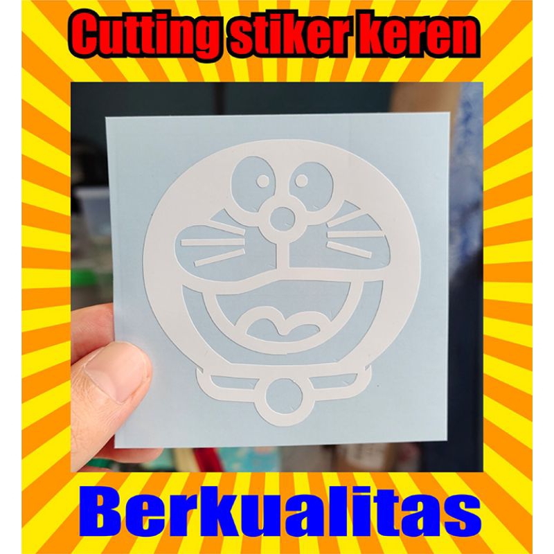 

stiker cutting Doraemon sticker murah keren