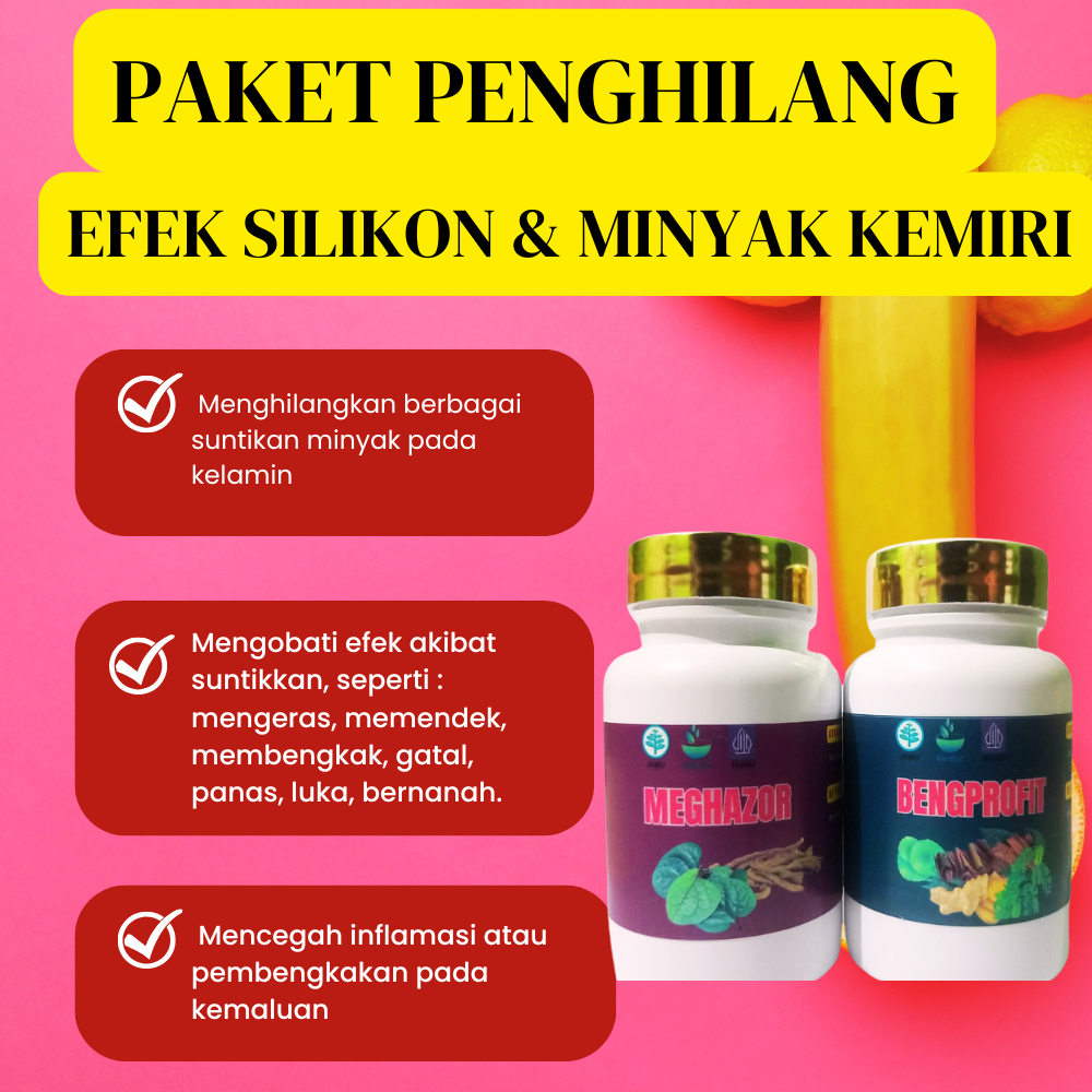 Obat Suntik Kelamin Pria Penghilang Suntik Silikon Cairan Mr P Penghancur Suntik Silikon Menghilangk