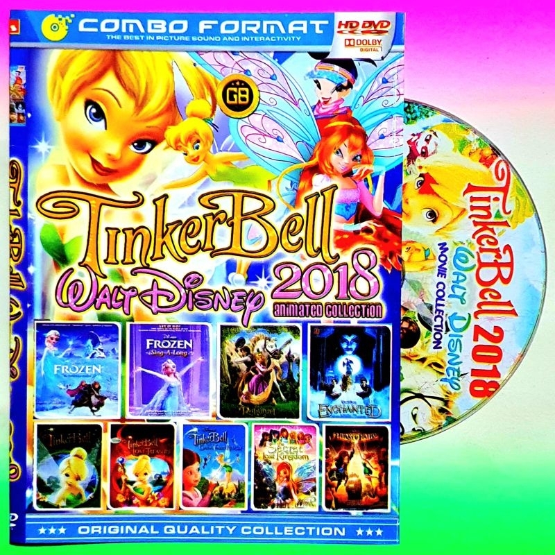 KASET DVD ANAK2 CARTOON DISNEY TINKERBELL