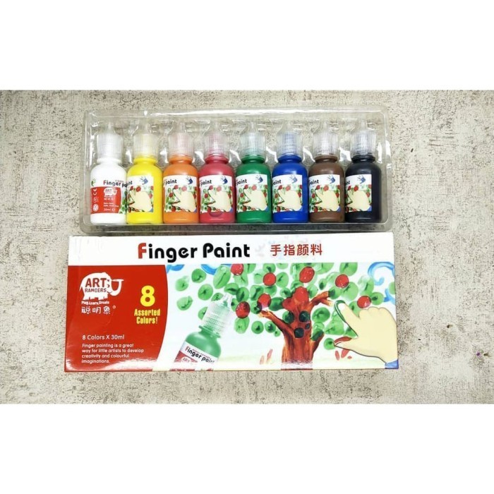 

FINGER PAINT ISI 8 WARNA RFC0830 POP 1