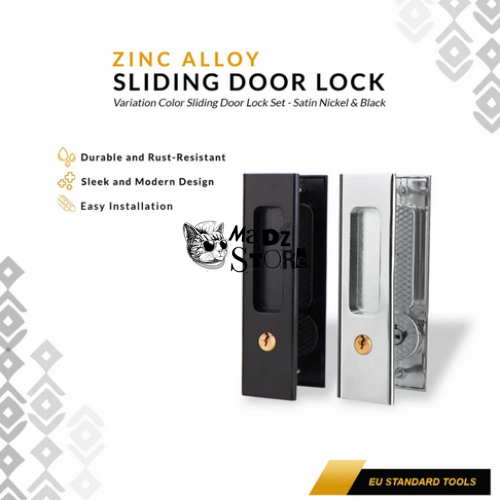 Gagang Handel Handle Pembuka Penarik Tarikan Pintu Geser Sliding Door Kamar Mandi Toilet Rumah Unive