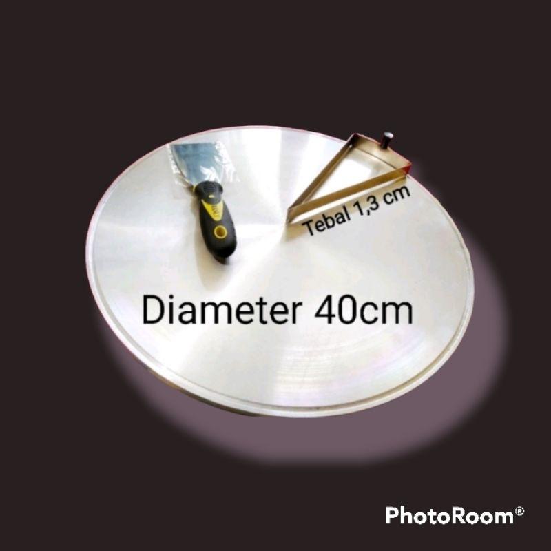 Loyang Crepes/Leker ukuran 40cm semi otomatis 1 set,Cetakan Crepes Murah