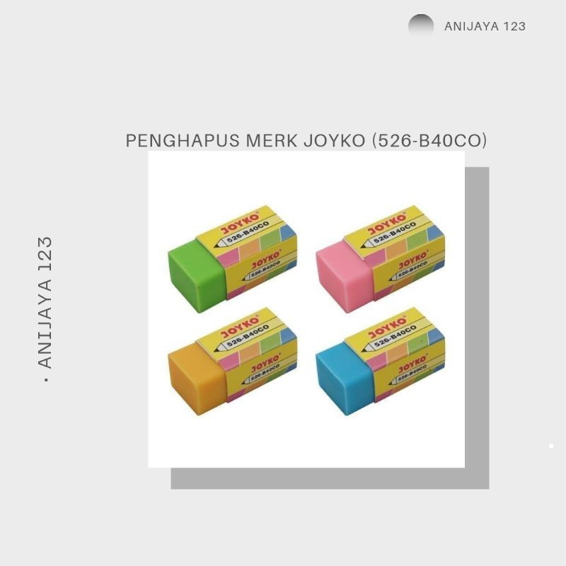 

Penghapus Pensil merk Joyko (526-B40CO) 1 PCS