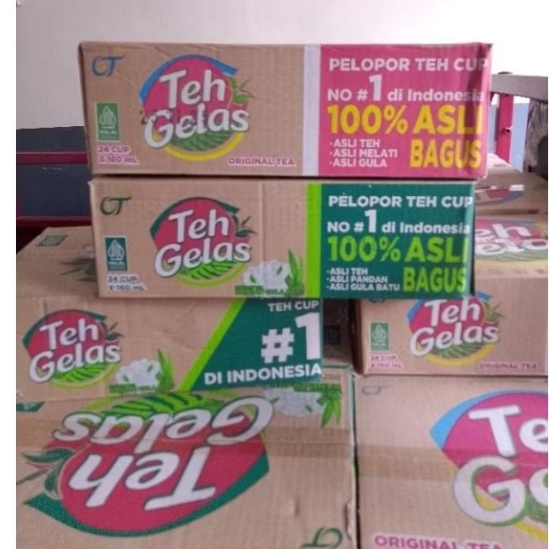 

Teh Gelas original 1 Dus 160 mlx24 pcs