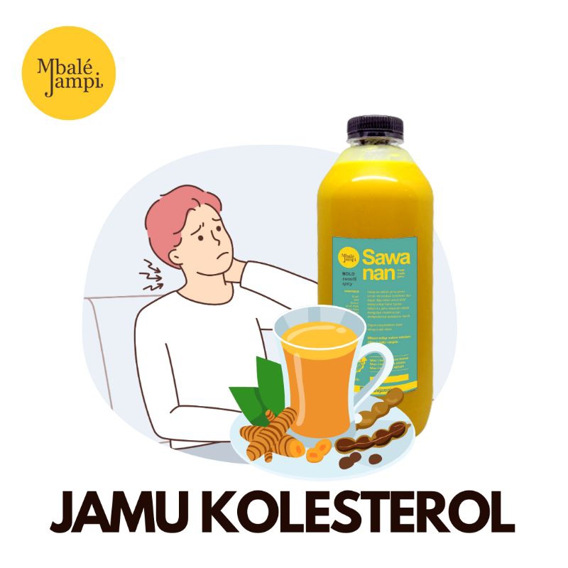 

JAMU SAWANAN/ KOLESTEROL 1L (khusus gosend instan/ sameday)