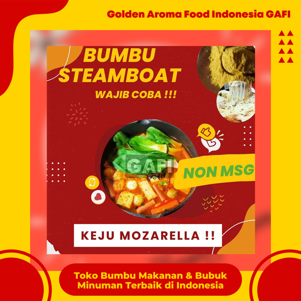 

BUMBU BUBUK SUKI INSTAN Keju Mozarella NON MSG 1 Kg Steamboat Shabu Hotpot Bumbu Instant Tomyum Suki Steamboat Ramen Bakso Miso Bubuk Steamboot Sukiyaki Grill Bakar Instant Gafi Bumbu Instan