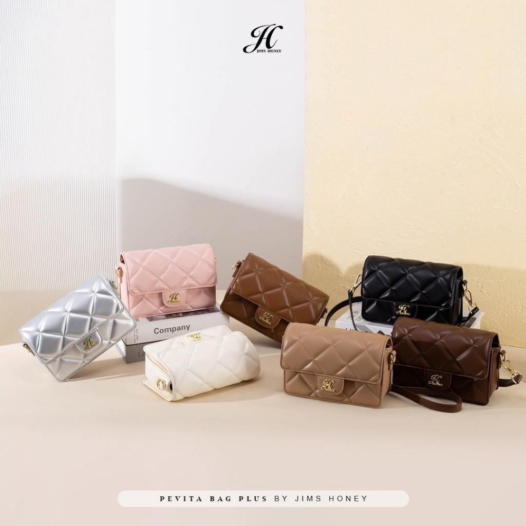JIMS HONEY PEVITA BAG Tas Selempang Wanita Murah Mini Sling Bag Jimshoney