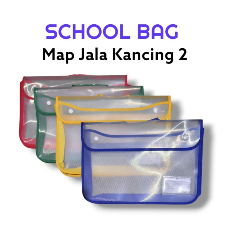 

SCHOOL BAG MAP JALA KANCING 2 MERK ENTER (PCS)