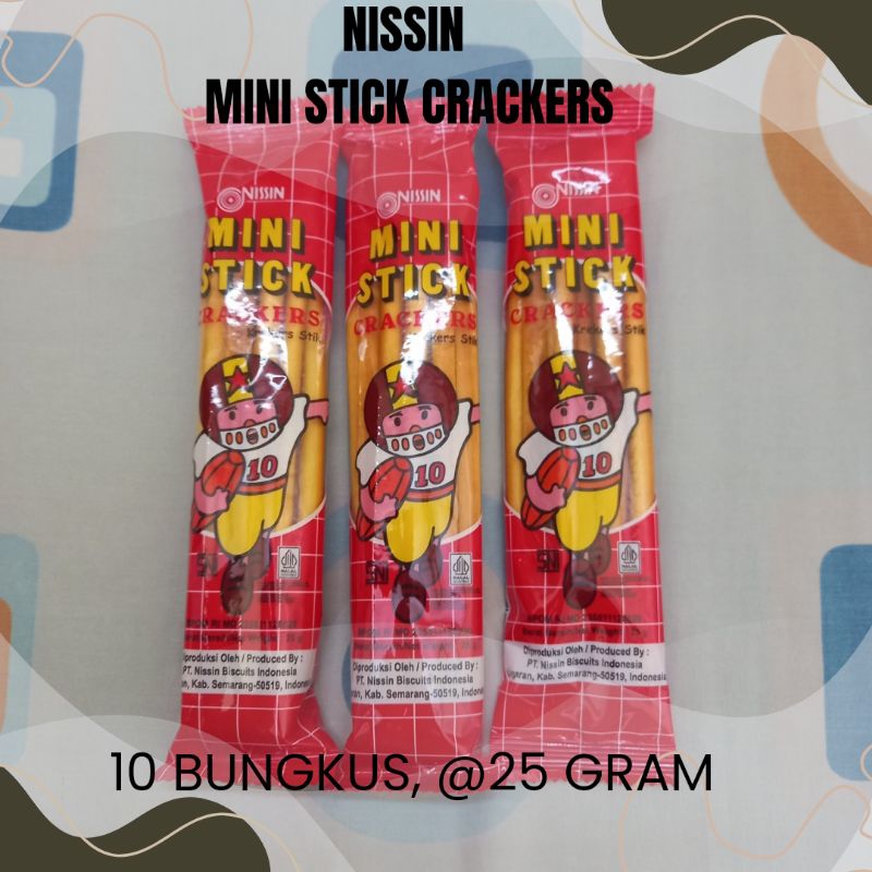 

Mini Stick Crackers nissin merah