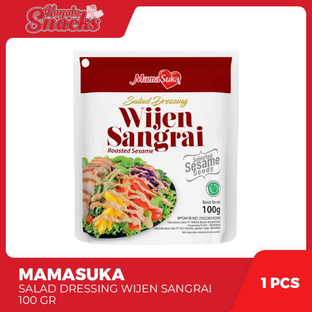 

MAMASUKA Salad Dressing Wijen Sangrai 100gr