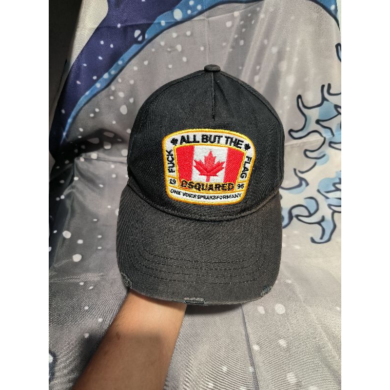 Topi Cap DSQUARED2 Ripped brim