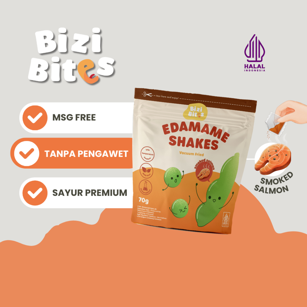 

EDAMAME SHAKES | Edamame Smoked Salmon 70 gr