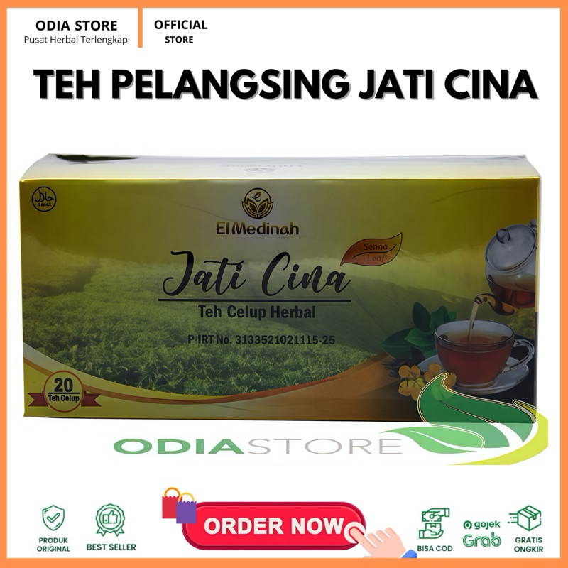 

Teh Celup Herbal Jati Cina El Medinah | Teh Celup Herbal Pelangsing