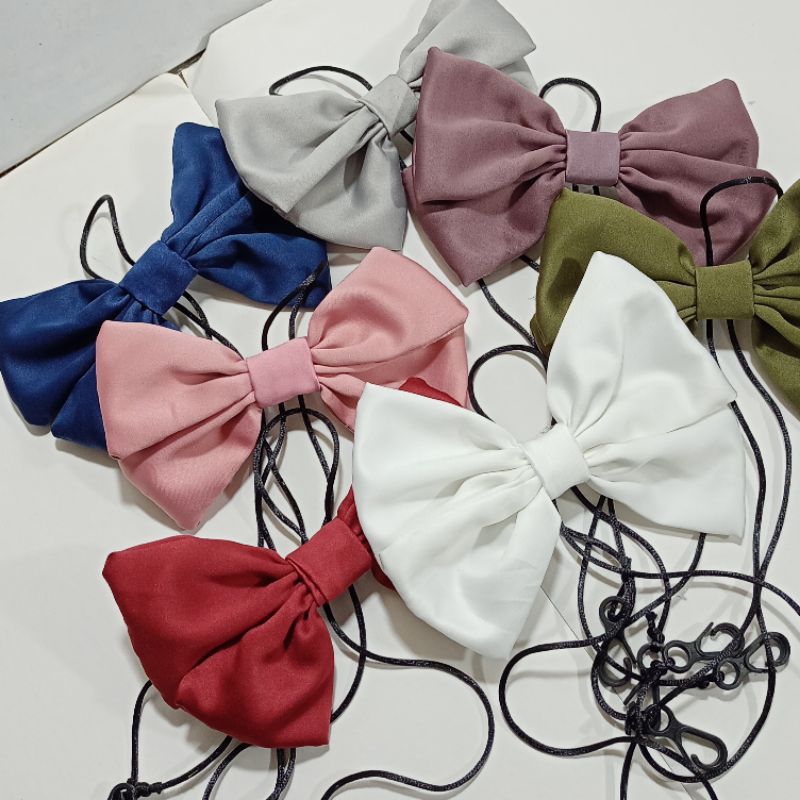 STRAP MASKER PITA / KONEKTOR MASKER PITA / PREMIUM STRAP MASKER PITA / STRAP MASKER HIJAB