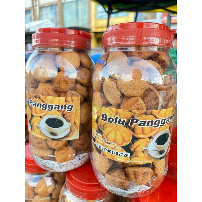 

Makanan ringan/ cemilan Bolu Panggang Kering Yesfood 320gr Jakarta Halal