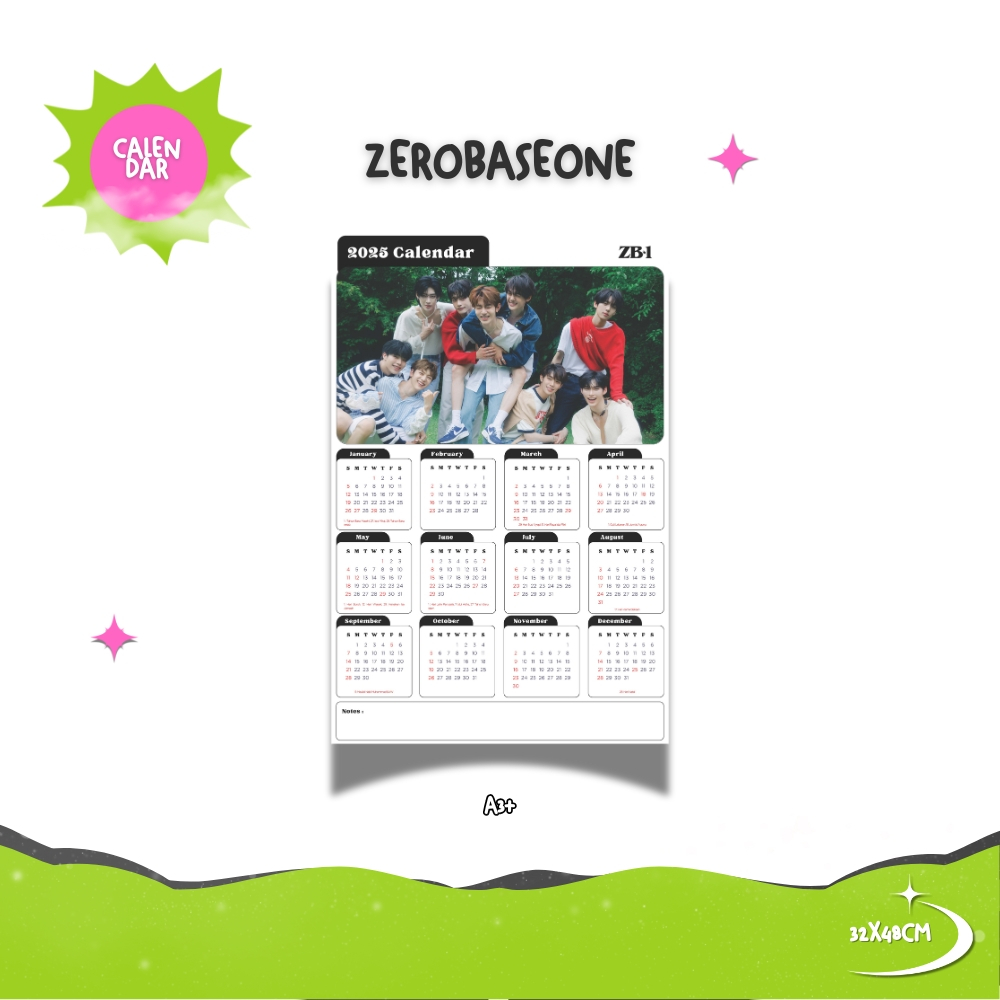 

2025 ZEROBASEONE KALENDER ZB1 KPOP + LAMINASI 2SISI GLOSSY IDOL KOREA MURAH UNOFFICIAL ZEROSE JIWOONG ZHANG HAO HANBIN MATTHEW TAERAE RICKY GYUVIN GUNWOOK YUJIN READY STOCK !