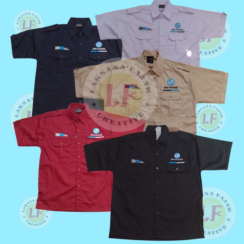 baju seragam BUMN JASA RAHARJA