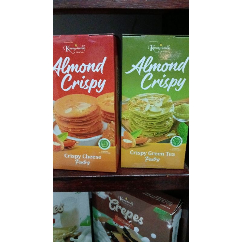 

almond crispy cheese