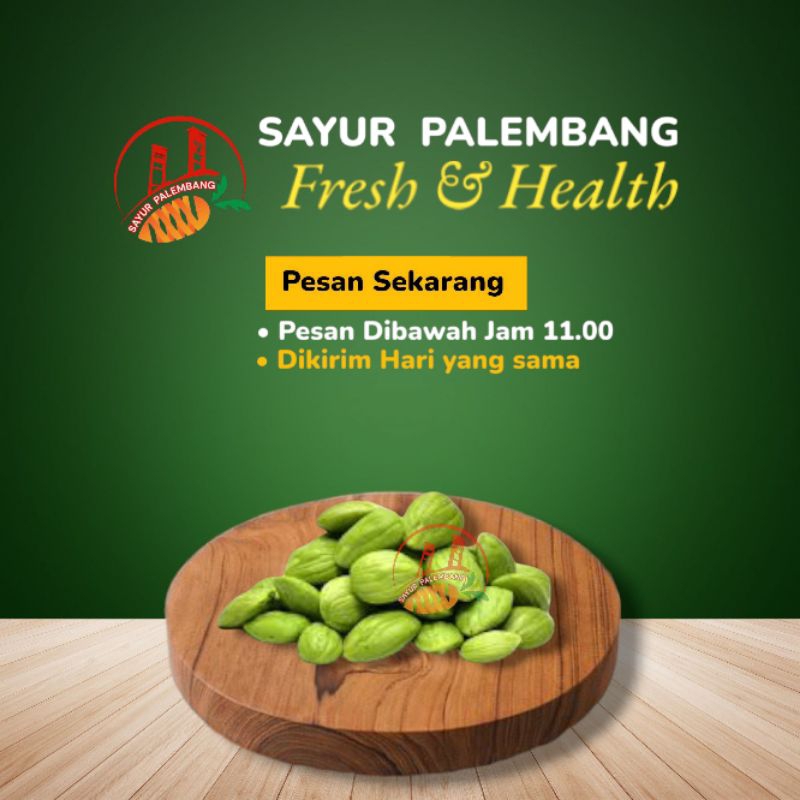 

Pete Kupas / Petai Kupas 50Gram - Sayur Palembang