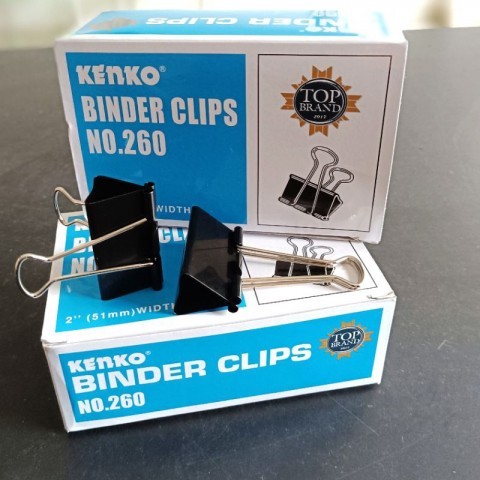 

(PAK) BINDER CLIPS KENKO NO 260