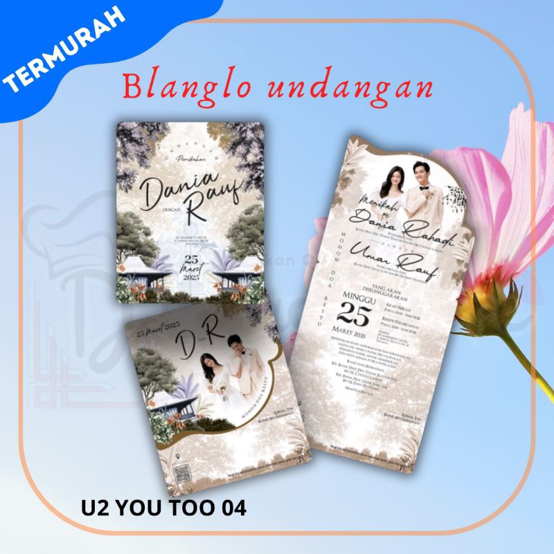 Blangko Undangan U2 You Too 04