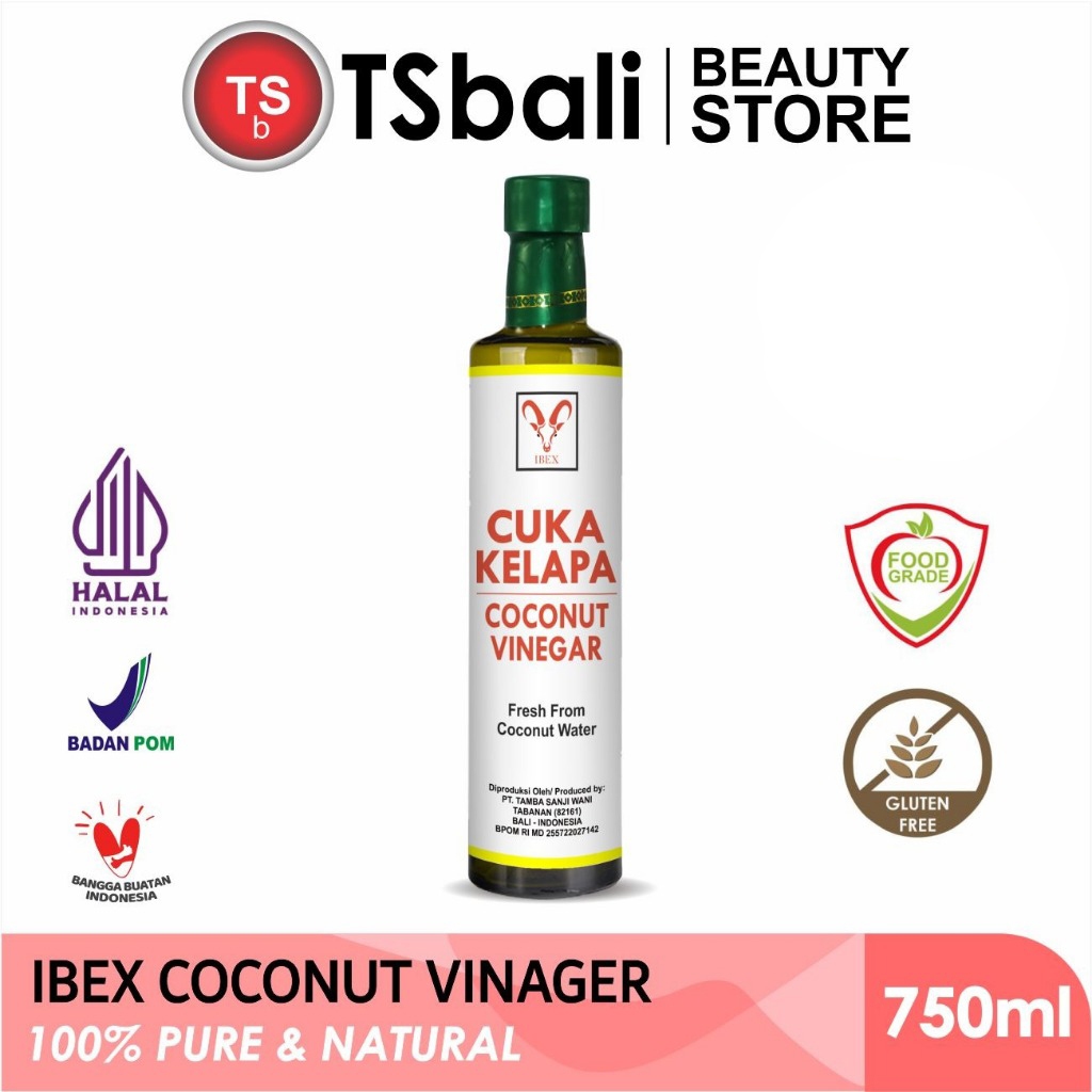 IBEX - CUKA AIR KELAPA / COCONUT VINEGAR / CUKA NIRA TSbali 100% Murni