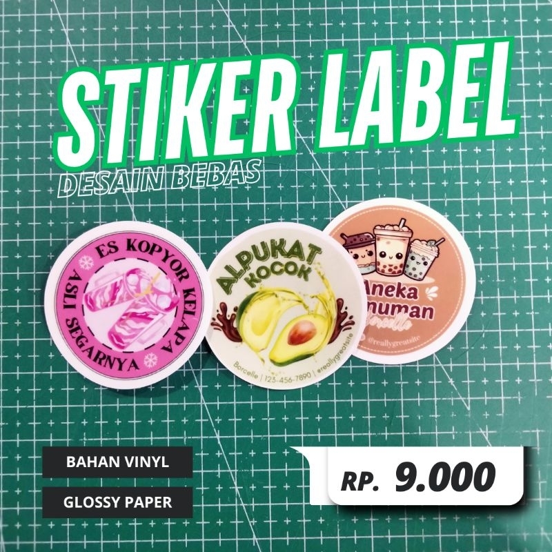 

CETAK STIKER LABEL MAKANAN & MINUMAN UKURAN A4 Murah Meriah