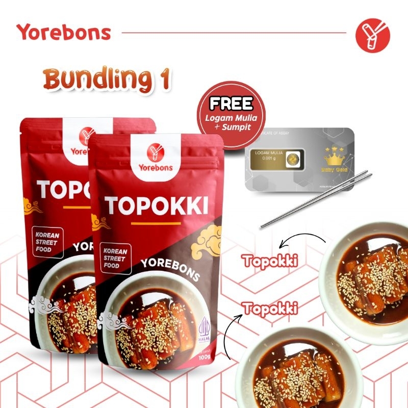 

Yorebons Bundling 1 (Topokki+Topokki)