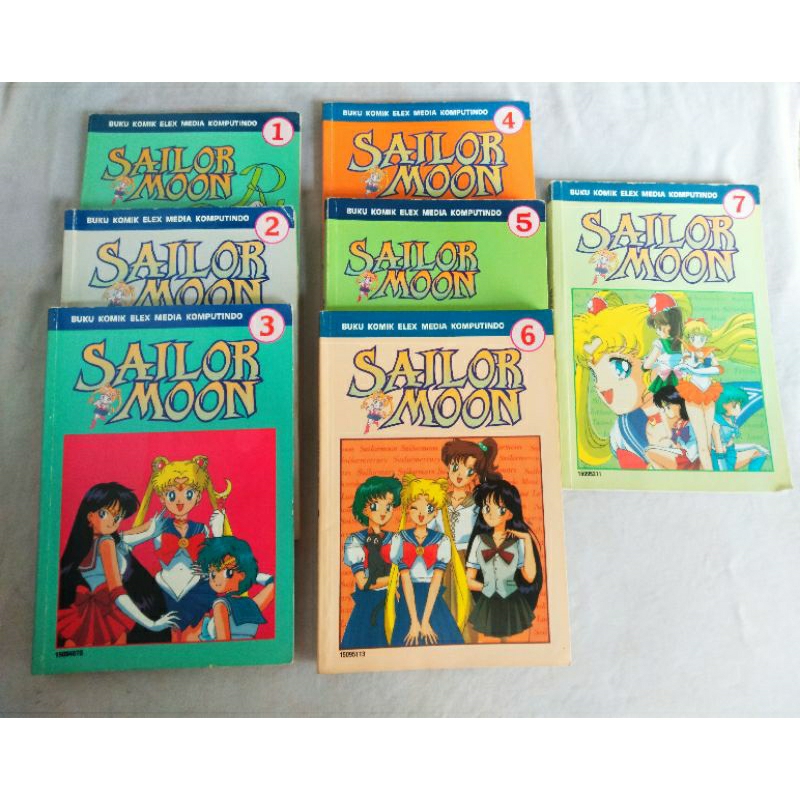 (bisa cod) buku komik sailor moon cabutan