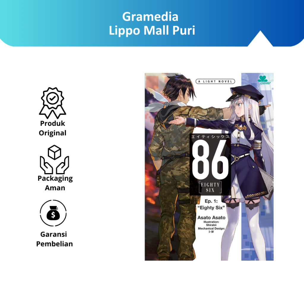 Gramedia Lippo Mall Puri - Eighty Six Ep. 1: Eighty Six