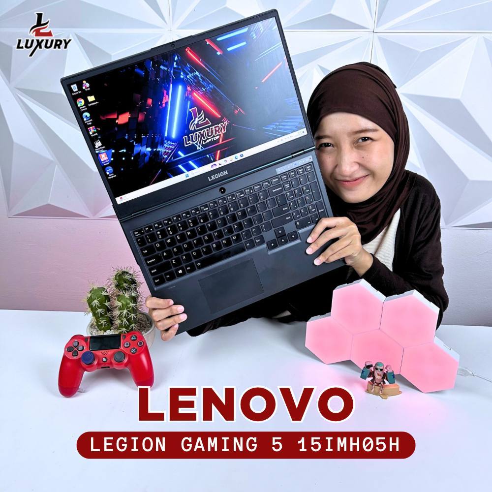 LAPTOP GAMING LENOVO LEGION 5 15IMH05H  CORE I7 NVIDIA GTX 1660TI 6GB SSD RAM BACKLIGHT RGB SECOND