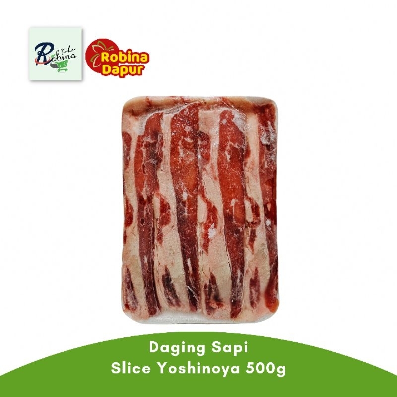 

Slice Yoshinoya Daging Sapi 500 gr