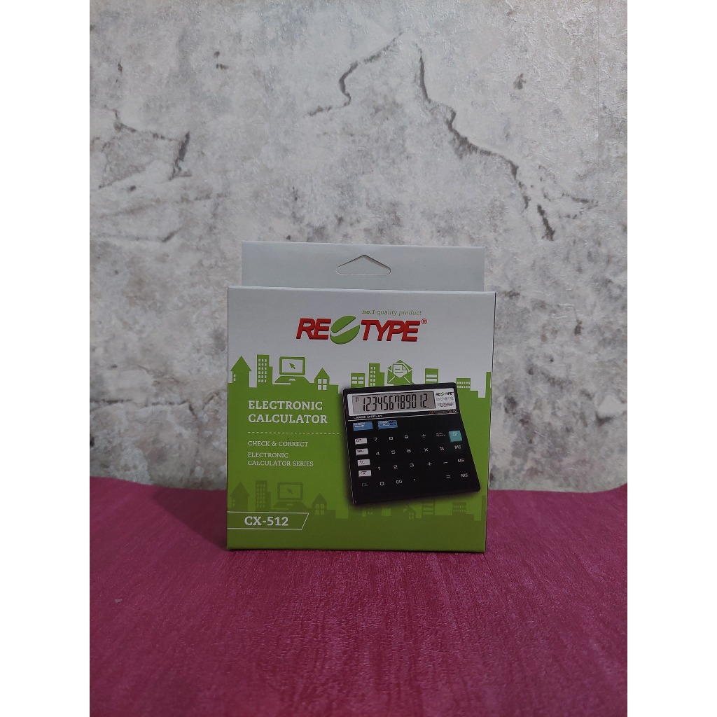 

RETYPE Kalkulator Elektronik CX-512