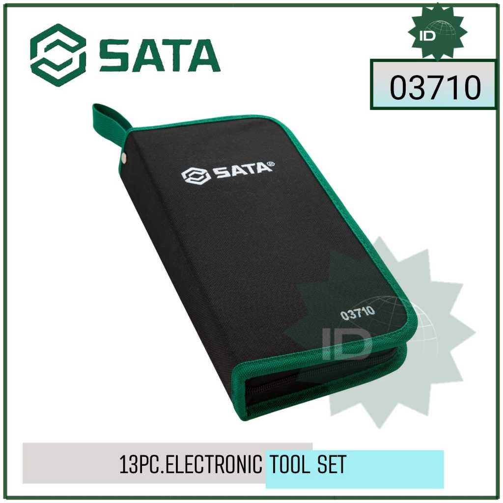 Tool Kit Set 03710 13Pc. Electronic Tool Set Sata Tools