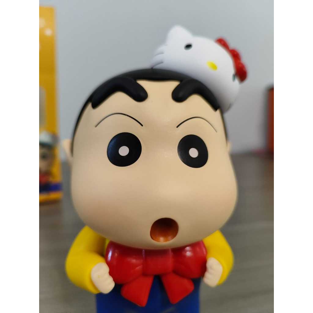 Action Figure Crayon Shinchan Hellokitty Costume Cosplay Hello Kitty Sinchan Sincan PVC ANIME TOY